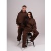 Unisex mikina bez kapuce Brownie