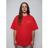 OVERSIZED Tee "Lick" - červené