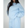 Unisex mikina bez kapuce Baby blue