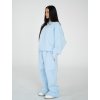 Unisex mikina bez kapuce Baby blue