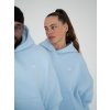 Unisex mikina s kapucí Baby blue