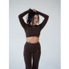 Cropped Long sleeve Brown