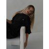 Comfy & Black - oversized tričko
