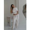 Comfy & Cream - oversized kalhoty
