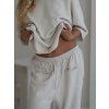 Comfy & Cream - oversized kalhoty