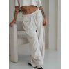 Comfy & Cream - oversized kalhoty