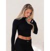 Viskóza Long Sleeve Black