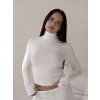 Viskóza High neck Off White