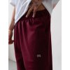 Tepláky Baggy Maroon