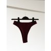 Kalhotky s vysokým pasem Maroon