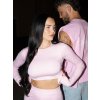 Top Long sleeve Baby pink