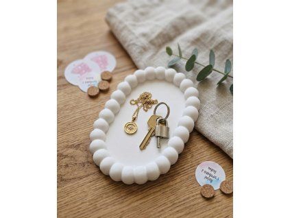 Oválný bubble podtácek