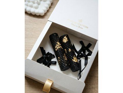 Včelí svíčky motané 2ks