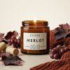 Sójová svíčka merlot