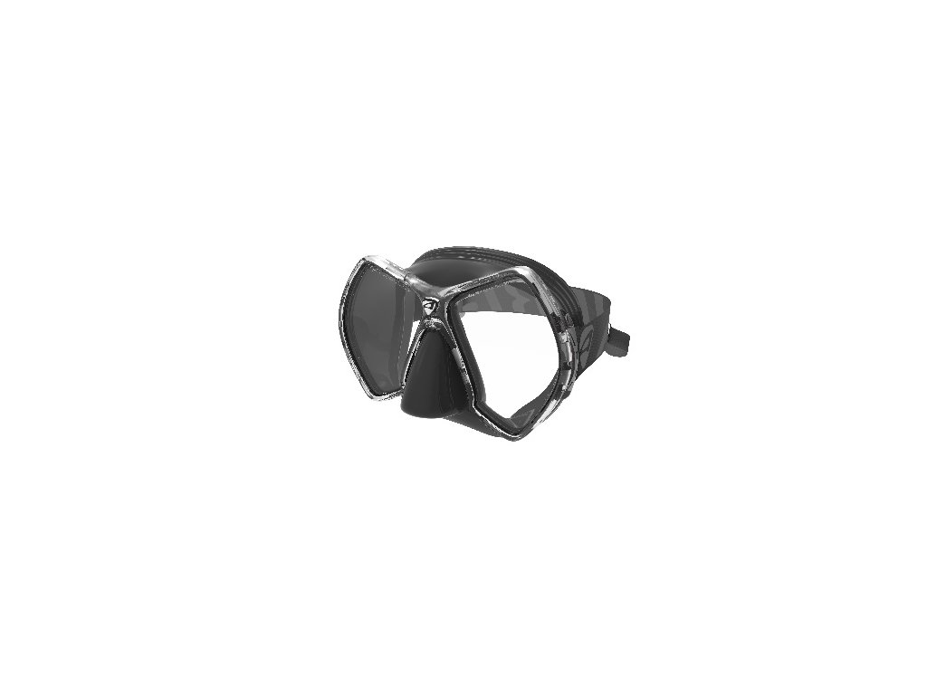 Potápěčská maska (brýle) CYANEA Aeris, černá/šedá