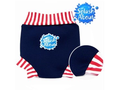 Happy nappy modročervené