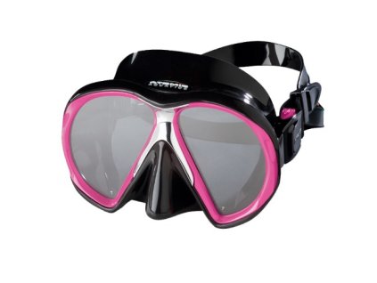 Potápěčská maska (brýle) Subframe Atomic Aquatics, černá/růžová