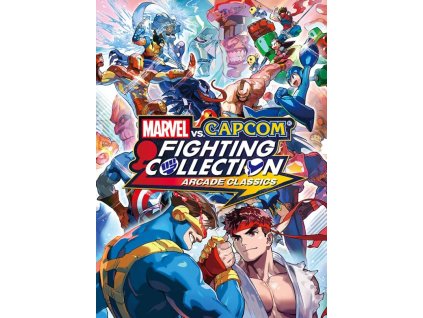 marvel vs capcom fighting collection arcade classics okladka gra pc muve