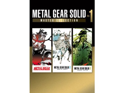metal gear solid master collection vol 1 pack