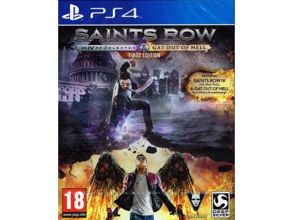 saints row iv re elected gat out of hell first edition ps4
