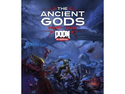 doom eternal the ancient gods part one recenze obal