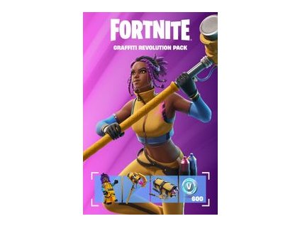 Fortnite - Graffiti Revolution Pack + 600 V-Bucks - Xbox One & Xbox Series X|S