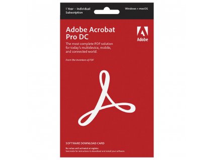 ADABPR1YMP adobe acrobat pro dc multi platform 1 year licence