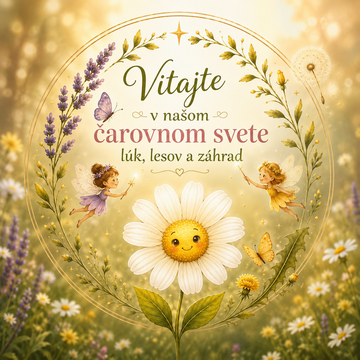 Čarovný svet lúk, lesov a záhrad