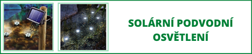 SOLÁRNÍ PODVODNÍ OSVĚTLENÍ