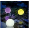 Solární svítící koule multibarevná 14cm