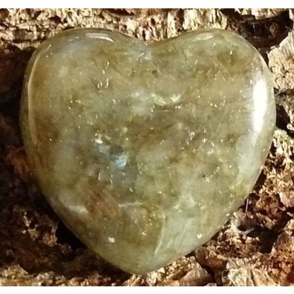 Přívěsek srdíčko-Labradorit