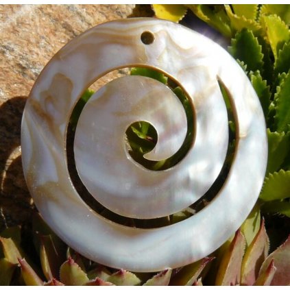 Přívěsek Perleťová spirála