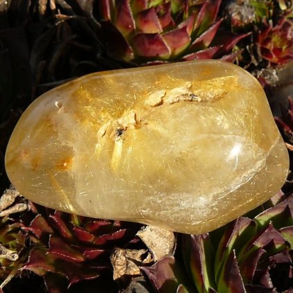 Rutil v křišťálu