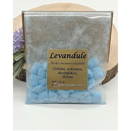 Řecké chrámové kadidlo -Levandule