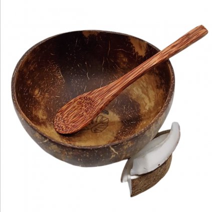 Kokosová miska -Natura se lžící