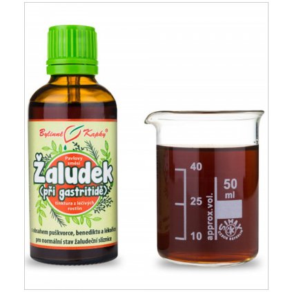 Žaludek , bylinné kapky 50 ml