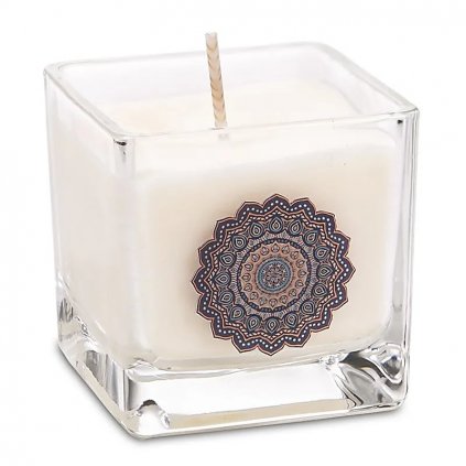 Ekologická svíčka Mandala s vůní -Agarwood