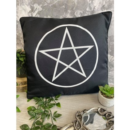 Pentagram cushion front 28135
