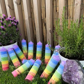 Naše DUHOVKY 🌈🖤 Postupné čištění všech jednotlivých čaker. #chakracandle #esotericcandle.cz #love #✨