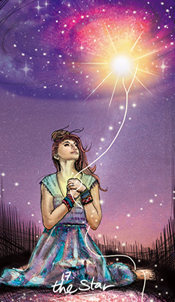 17. Hvězda (The Star): Povstává z popela