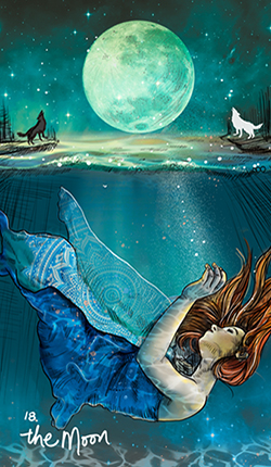 18. Luna (The Moon): Hluboké osvobození