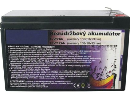 Akumulátor k sonaru