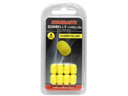 Dumbells žltá (plávajúca nástraha) 8ks