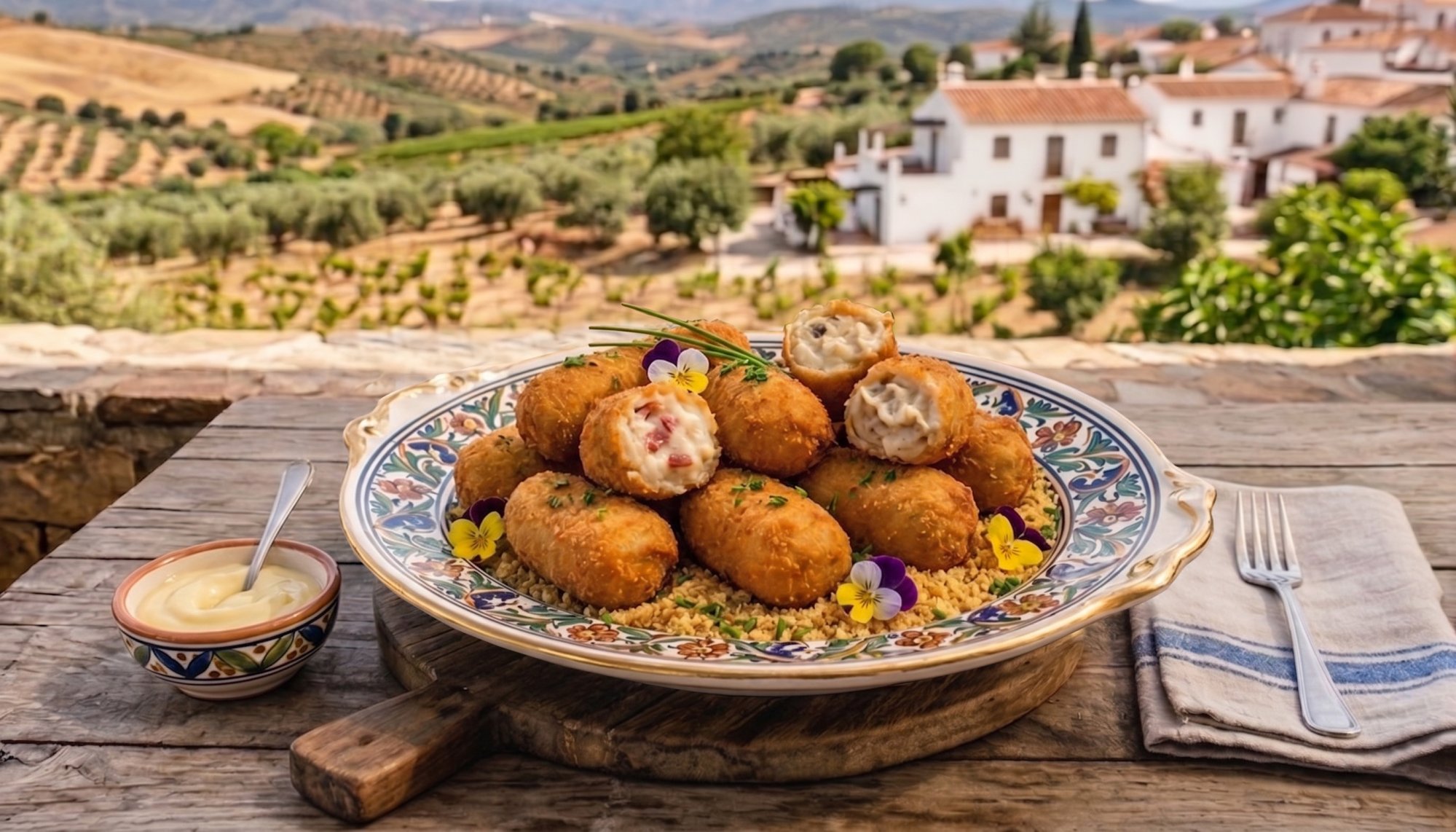 Recept na tapas: Croquetas de Jamón