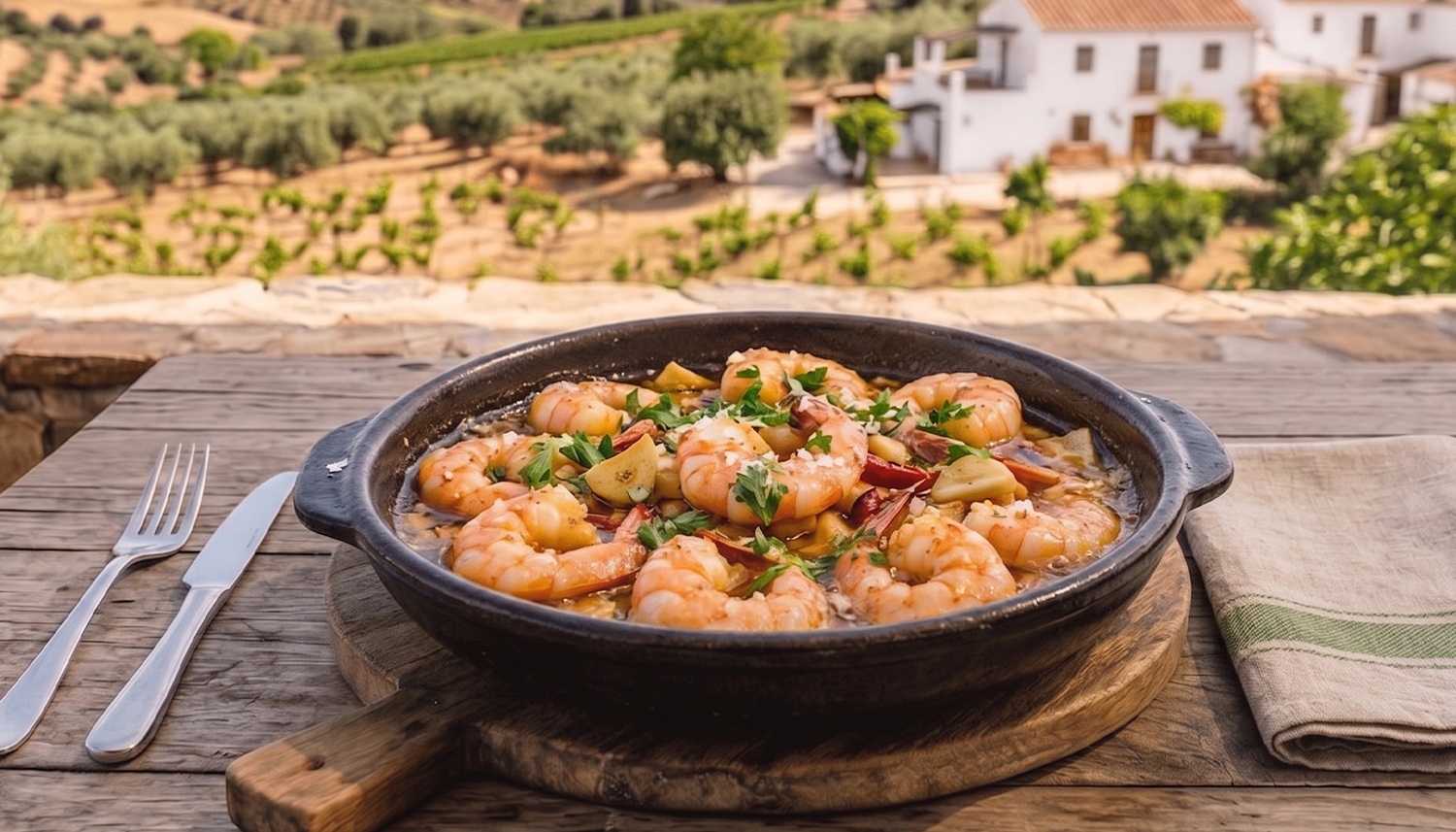 Recept na tapas: Gambas al ajillo