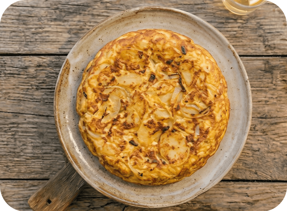 Tortilla de patatas na tanieri
