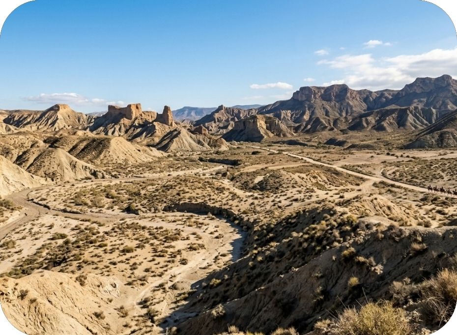 Španielska púšť Tabernas