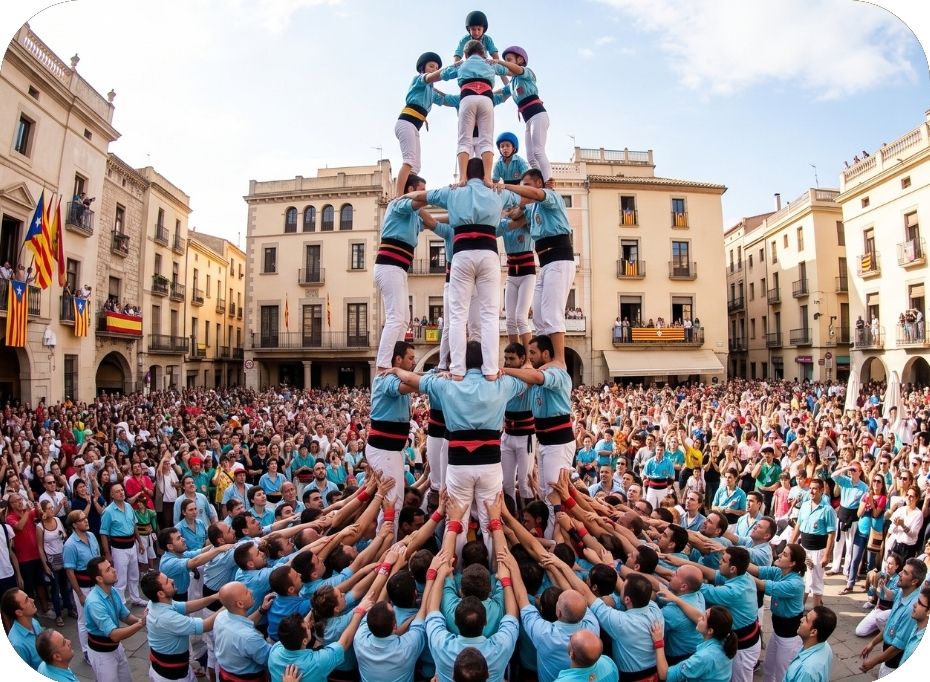 Katalánska tradícia Castells