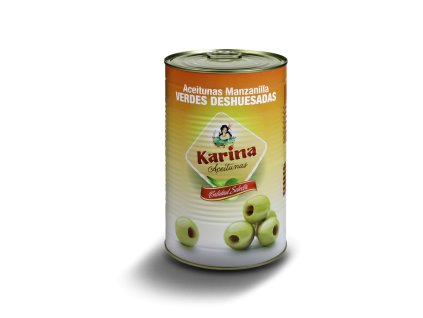 Karina Olivy zelene vykostkovane 4300g konzerva