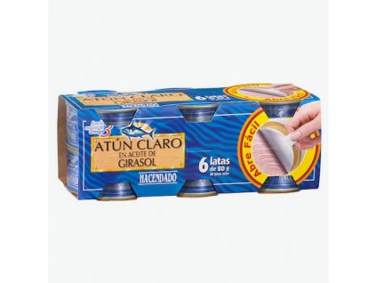 tunak ve slunecnicovém oleji